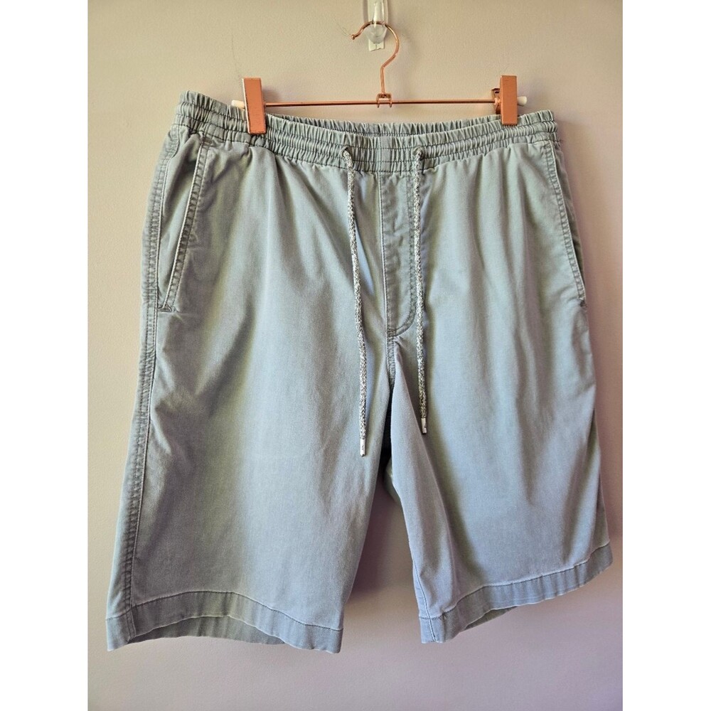 Tommy Bahama Boracay Coast E-Waist Shorts 9" Inseam - Men's M Sage Grey